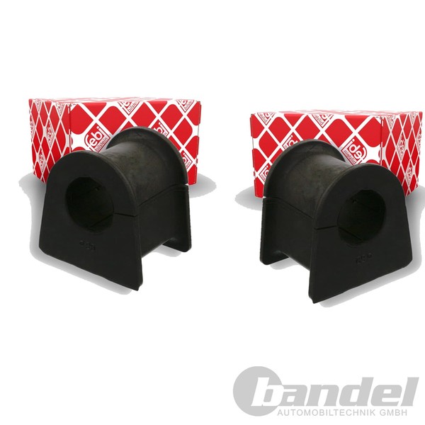 2X febi 25Mm Stabilager Vorne Passend FüR Hyundai Sonata XG Links+Rechts-image