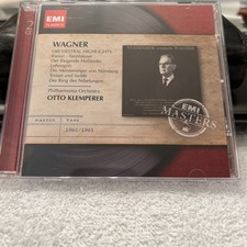 Wagner: Orchestral Highlights , Otto Klemperer Philharmonia CD 2012 EMI CLASSICS