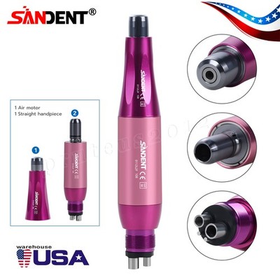 Premium Plus Dental Hygiene Prophy Handpiece Air Motor 4 Holes & 4:1 Nose Cone