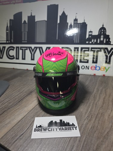 MCKENNA HAASE AUTOGRAPHED 2020 NEVER QUIT Mini HELMET