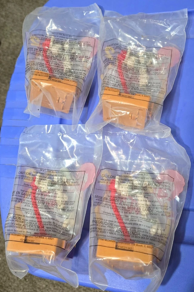 Space Jam Looney Tunes McDonald's 1996 лот из 13 фигурок игрушки Happy Meal - Изображение 3 из 4