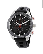 TISSOT PRS 516 T100.417.16.051.00 Chronograph Black Dial Men's Watch