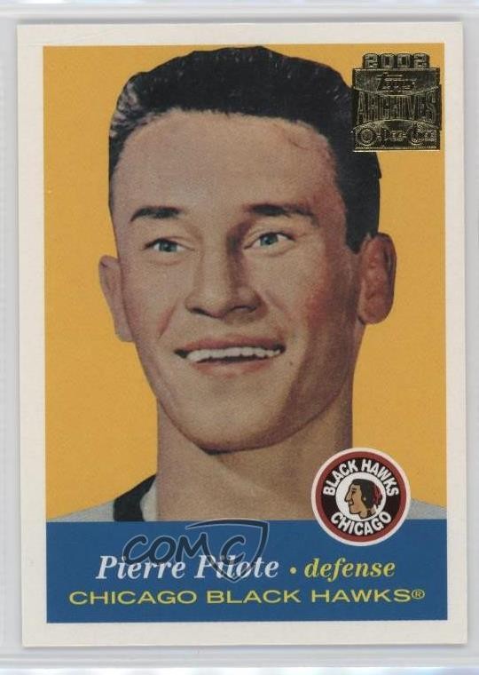 2001-02 Topps/O-Pee-Chee Archives Pierre Pilote #7 HOF 0t2