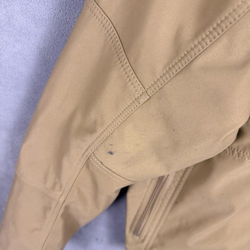 Ariat Rebar Jacket Mens Large Brown Softshell Full Zip Lined Workwear Outdoor - Picture 4 of 10