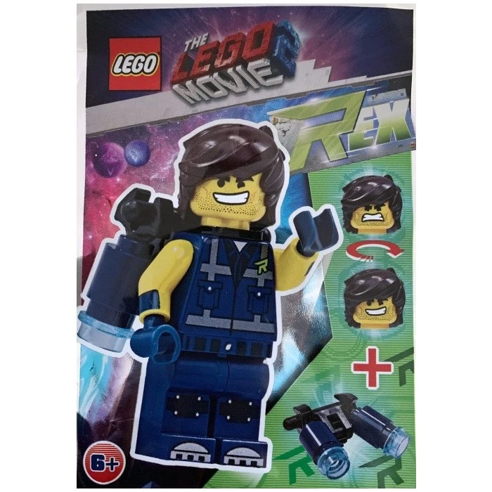 LEGO The Lego Movie 2 Rex with Jet Pack Foil Bag 471906 (SEALED)
