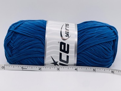 Suede Chenille Dark Blue 74994 Ice Yarns Skinny DK Microfiber 50gr 174yds