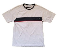 BMW Sauber F1 Team Tshirt Mens M White Vintage 2006 - Read Description 