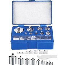 17 Pcs Calibration Weights Set, 10mg-100g Grams Calibration, NO 