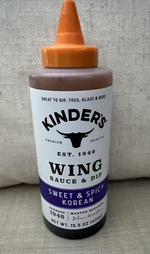 Kinder’s Sweet And Spicy Korean Wing Sauce - 15,5oz / 439g - 3er Pack - Bild 2 von 5