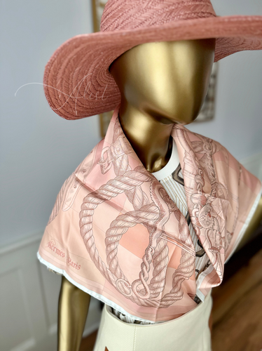Brand New Loro Piana Akemi Hat in Magnolia Blossom Pink Small Size - Picture 8 of 24