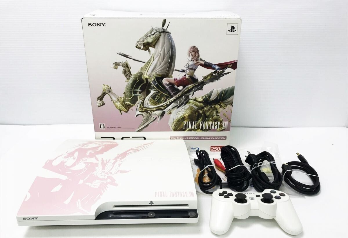 PlayStation 3 250GB CEJH-10008 PS3 FINAL FANTASY XIII LIGHTNING EDITION used