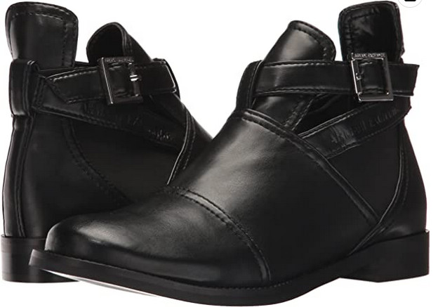 125 Armani Exchange Womens Buckle Ankle Boot Nero US 10 14690₽