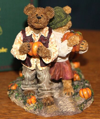 Boyds Bears Bearstone Figurine, Jim Jody and Nicole, Biggest Ambitions #228438 - Picture 2 of 10
