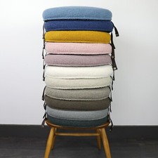 Bouclé Dining Chair Cushions for Ercol Windsor Chairs