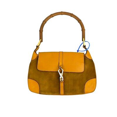 Rare Gucci by Tom Ford GUC Small Jackie 1961 Bamboo Handle Rare Gucci by Tom Ford GUC Small Jackie 1961 Bamboo Handle