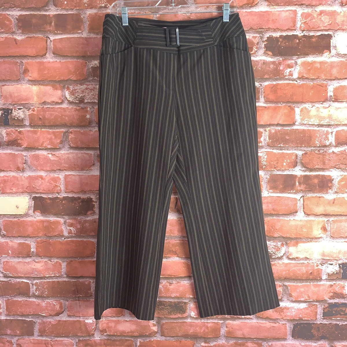 Pinstripe stretch best sale pants