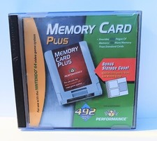 Performance Memory Card Plus for Nintendo 64 With Original Case OEM