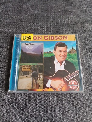 My God Is Real/I Walk Alone by Don Gibson [CD] Sealed