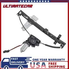 1x Front Left Power Window Regulator w/ Motor For 2001-2004 Jeep Grand Cherokee