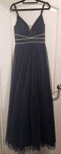 TLC Say Yes To The Prom- Navy Blue Tulle Ballgown/ Dress Size 3 NWT