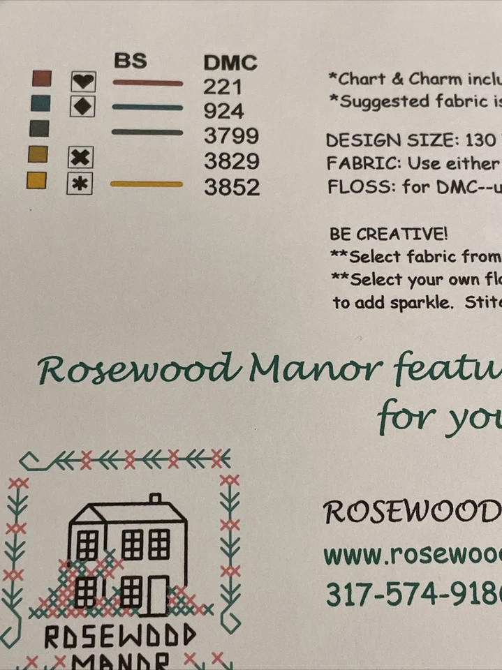 Дева знак зодиака вышивка крестом узор с шармом палисандр усадьба - Изображение 4 из 4