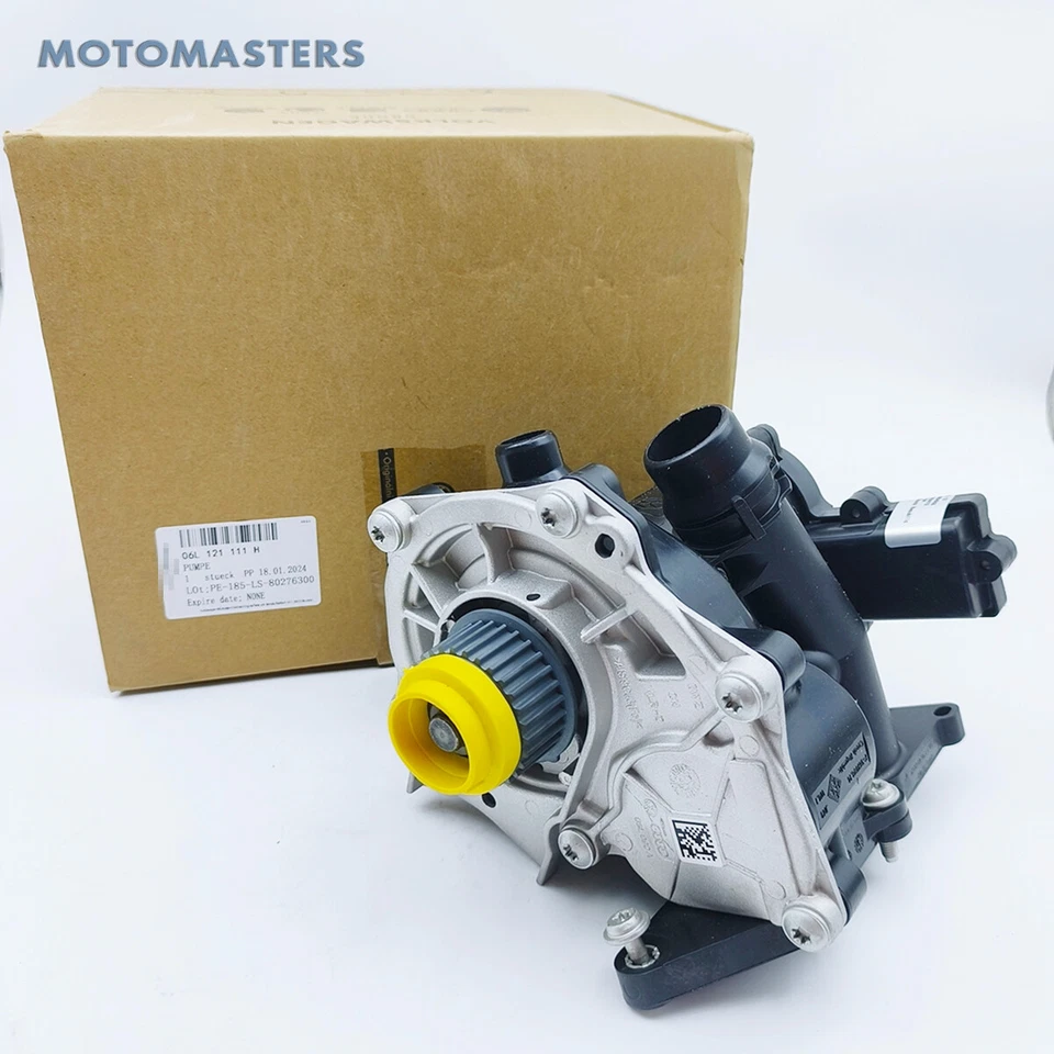 Water Pump Thermostat Housing Assy For Audi VW 1.8T 2.0T EA888 Gen3 Engine  - Image 2 of 4