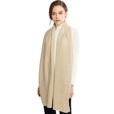 Winter Scarfs for Women Cold Weather Chunky Knit Scarf Warm Thick Beige Scarf...