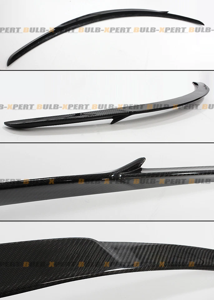 PARA MERCEDES BENZ W205 C63 AMG S ESTILO B 15-2021 ALERÓN MALETERO FIBRA CARBONO Foto 2 de 3