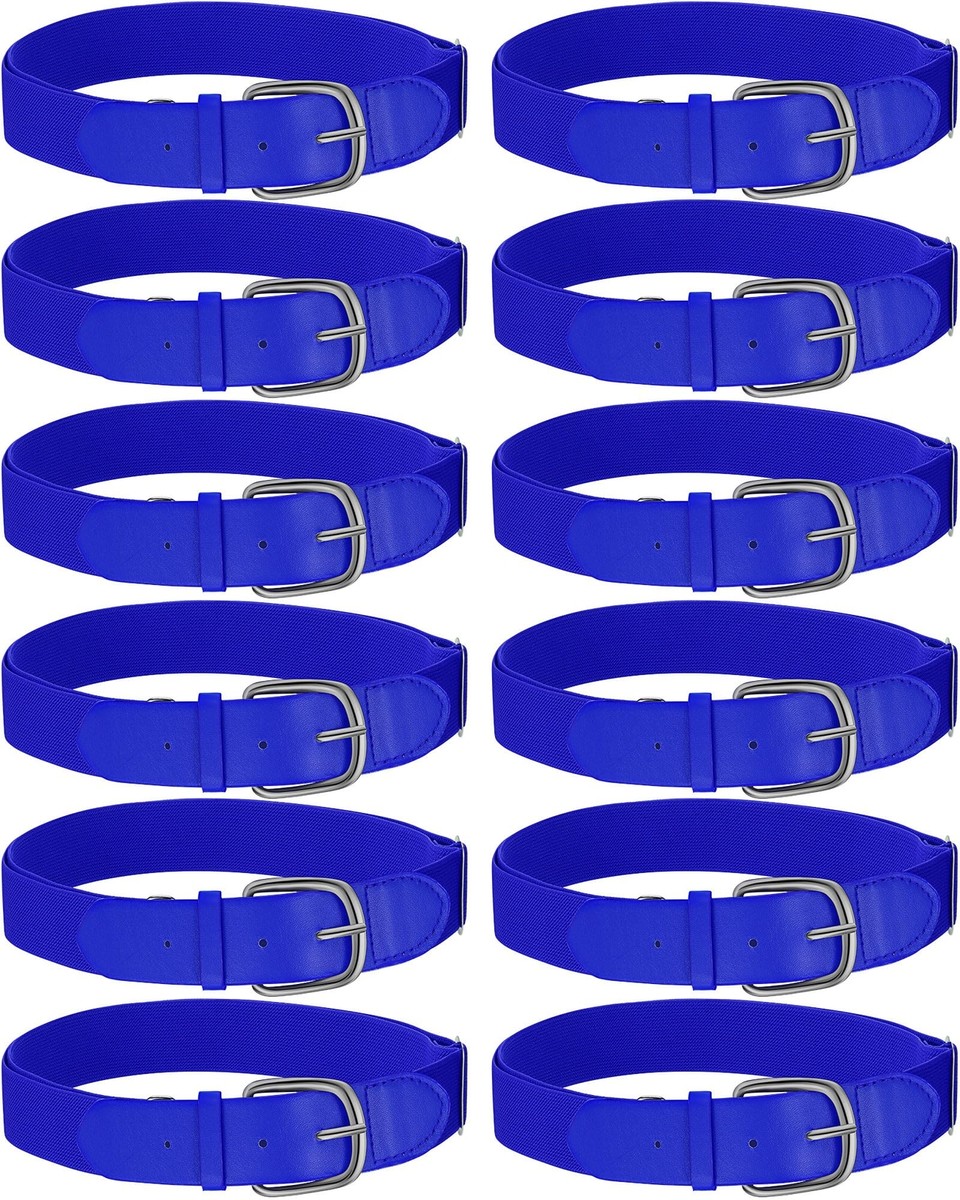 12 Pcs Baseball Belts Softball Belts Bulk for Adult and  display picture 2