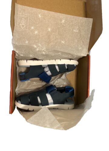 Camper Oruga Blue leather sandals for kids Boy - EU 27 US 10 K800242