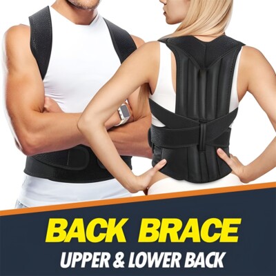 Posture Support Corrector Back Brace Belt For Women/Men-Keep Back Straight USA