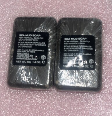 X2 ERNO LASZLO SEA MUD SOAP-1.4 oz.- for normal, slightly oily and oily skin