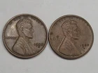2 Better Date XF Early Lincoln Wheat Pennies: 1925-S & 1925-D.  #3