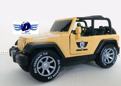 Auto serie jeep militare d'assalto per bambini con luci e musica - Foto 4 di 8