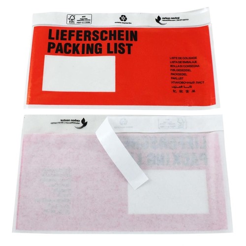 Delivery note bag/film bag DIN long accompanying paper bags self-adhesive - Picture 4 of 6