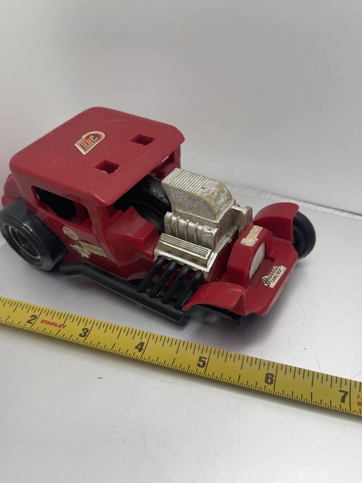 Vintage 1972 General Mills Fun Group Kenner SSP Red Toy Car Deuces Wild Coupe - Image 2 of 4