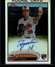 2012 Topps Chrome Rookie Autographs Refractors #185 Tsuyoshi Wada 331/499 RC