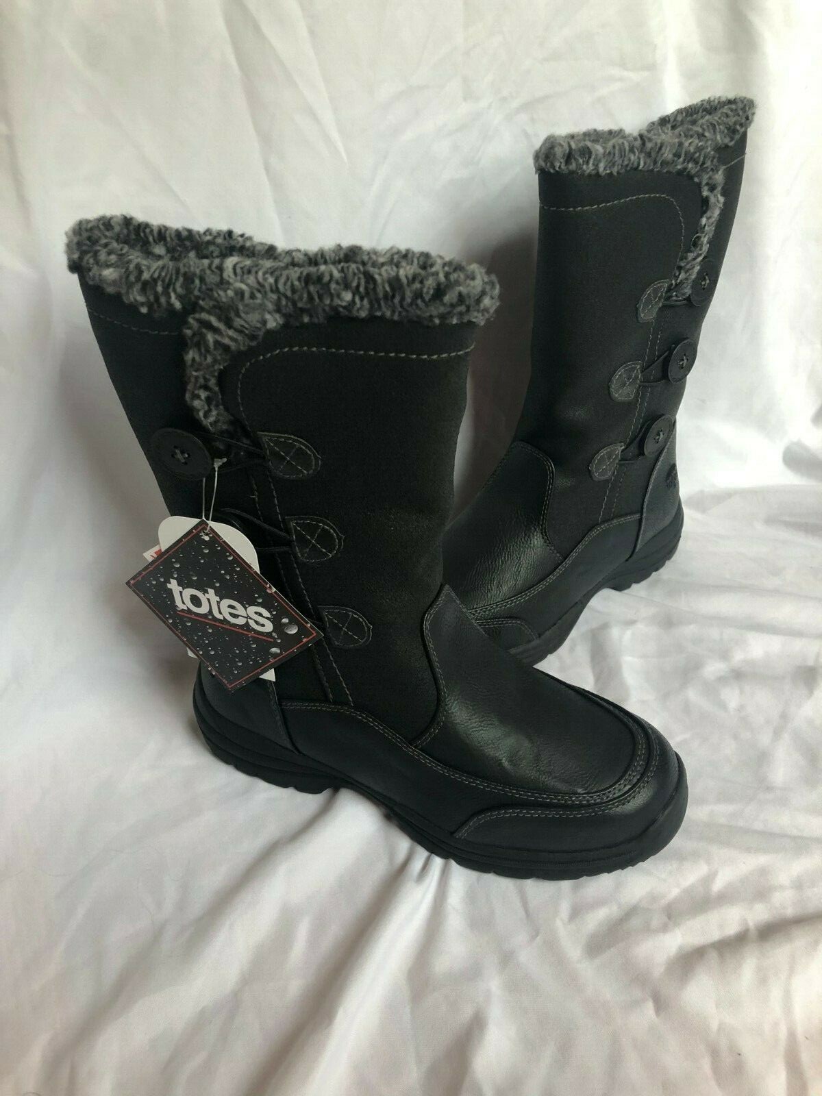 womens wide width waterproof winter boots