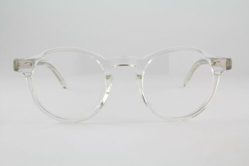 Rare Authentic Moscot Originals MILTZEN COL.CRYSTAL 44mm Crystal Frames Glasses