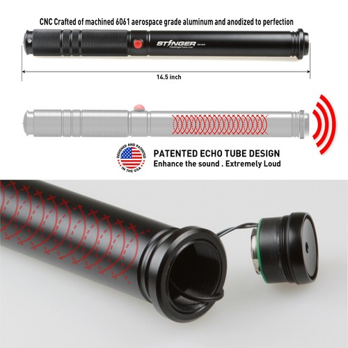 Alarma personal Stinger Loud+: sirena de alarma de pánico de seguridad, interruptor de ventana de coche - Imagen 3 de 11