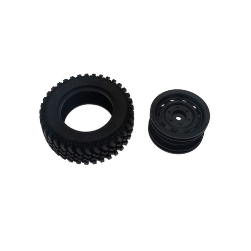 4-teiliges Gummirad Reifen Set Für MN86 MN86K MN86KS 1/12 RC Car Auto Upgrade - Bild 6 von 11