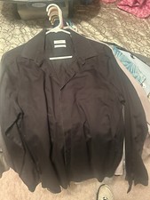 Calvin Klein Black Check Long Sleeve Button-Up Shirt Men's Size L