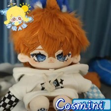 Anime Genshin Impact Tartaglia 20cm Plush Doll Dress up Toy Plushie Game Gift
