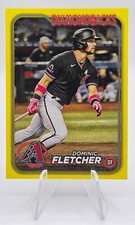 DOMINIC FLETCHER 2024 TOPPS SERIES 2 YELLOW #623 (FREE SHIP OVER $10)