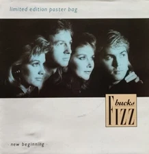 Bucks Fizz-New Beginning Poster Sleeve Vinyl 7" Single.1986 Polydor POSP 794.