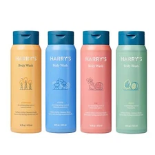 Harry's Menas Body Wash Variety Pack 16Oz With Signature Scents Gift Set