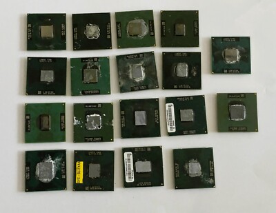 Lot of 18x AMD Turion Ultra Mobile Laptop CPUs – Used Processors ...