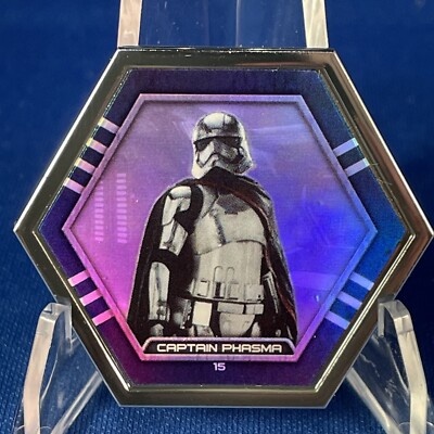 Star Wars Galactic Connexions Death Star Silver Captain Phasma Ultra Rare #15 S3