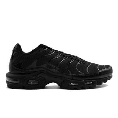 Size 10 - Nike Air Max Plus Low Triple Black 886915289309| eBay