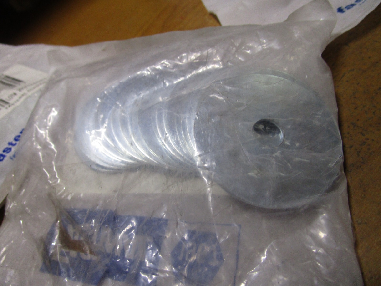 25Pack Fastenal Fender Washer Low Carbon Steel Zinc Finish 3/8